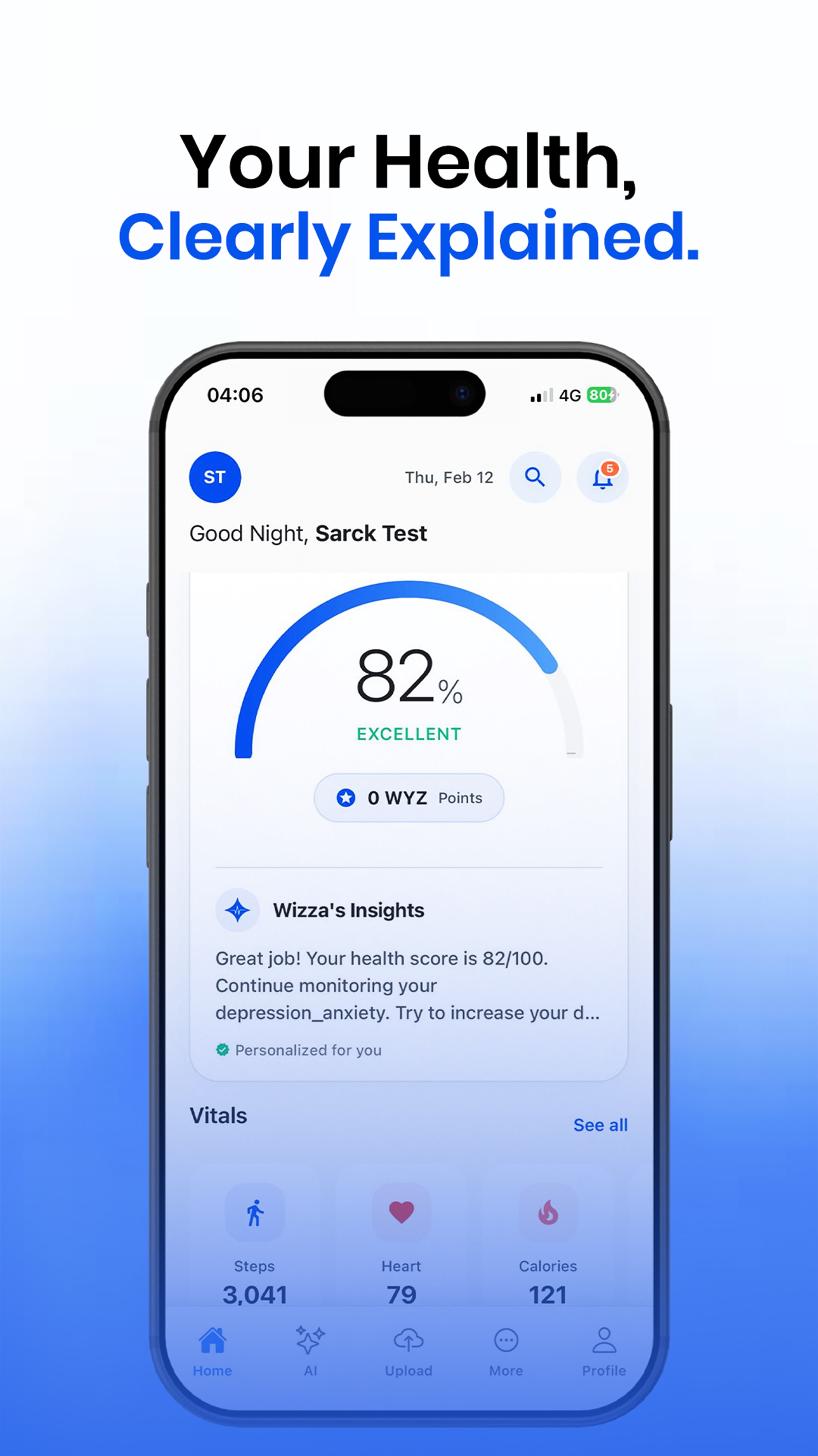 Health Score Dashboard