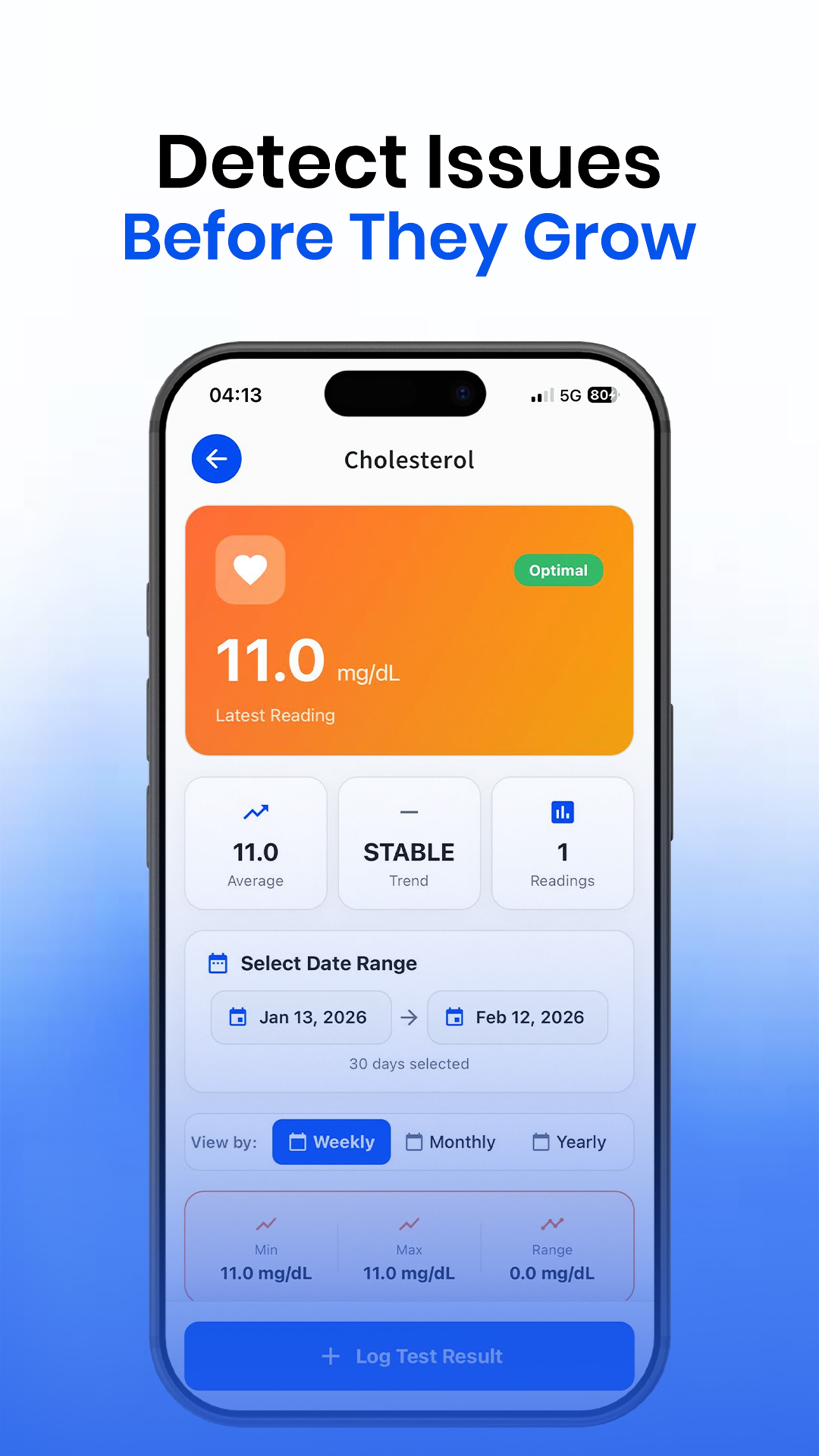 Cholesterol Tracking
