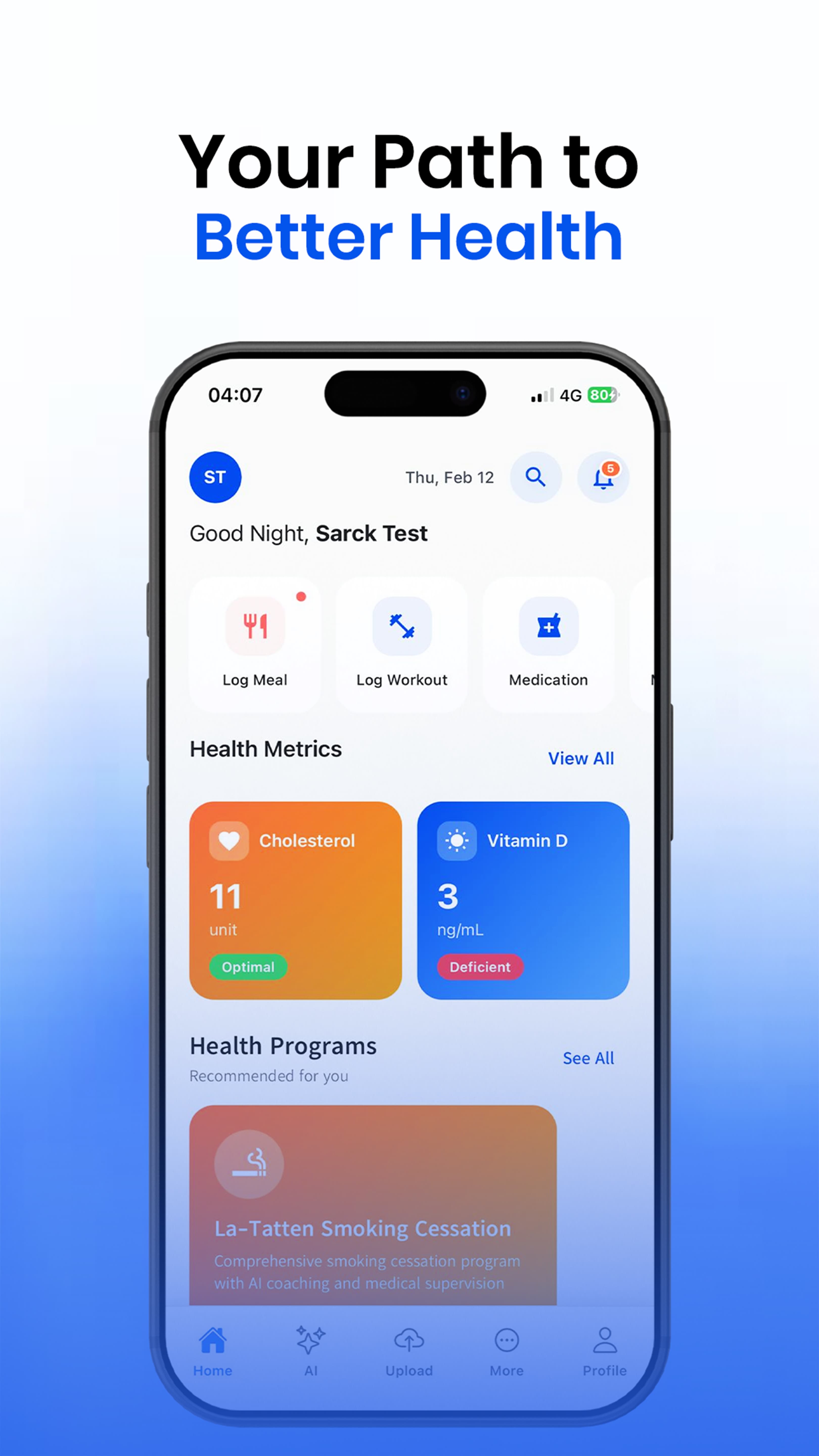 Health Programs & Metrics